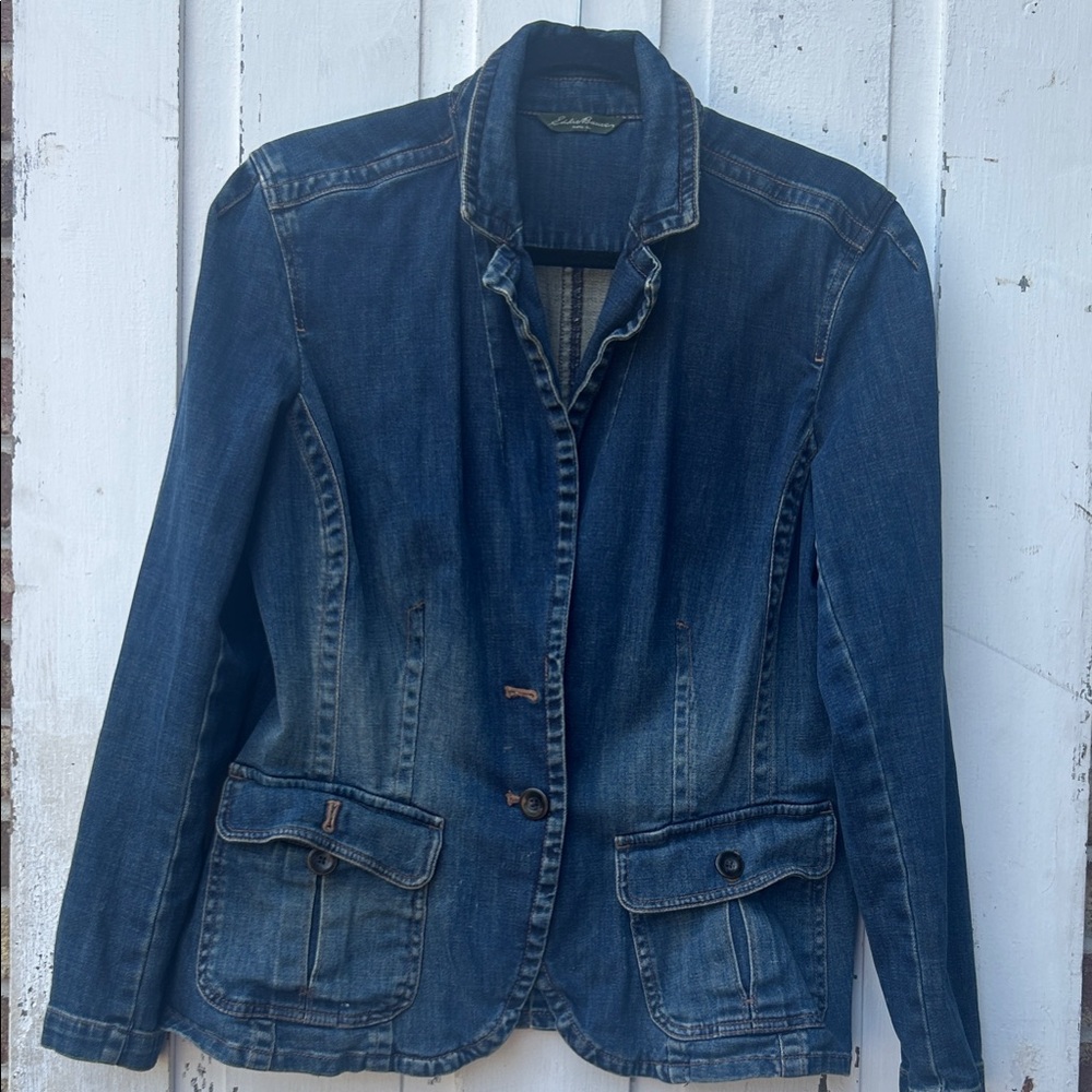 Eddie Bauer Indigo Denim Jacket
